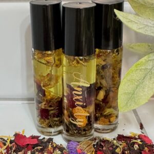 Fantasy Foot Soak & Body Care - Anxiety Botanical Aromatherapy Roll-On