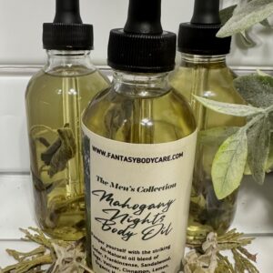 Mahogany Nights The Men’s Collection Botanical Body Oil
