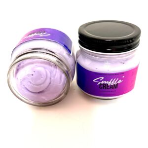 Aromatherapy Body Soufflé Cream Relaxing Lavender and Vanilla scent,