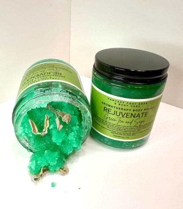 Rejuvenate Aromatherapy Green Tea & Sage Body Polish